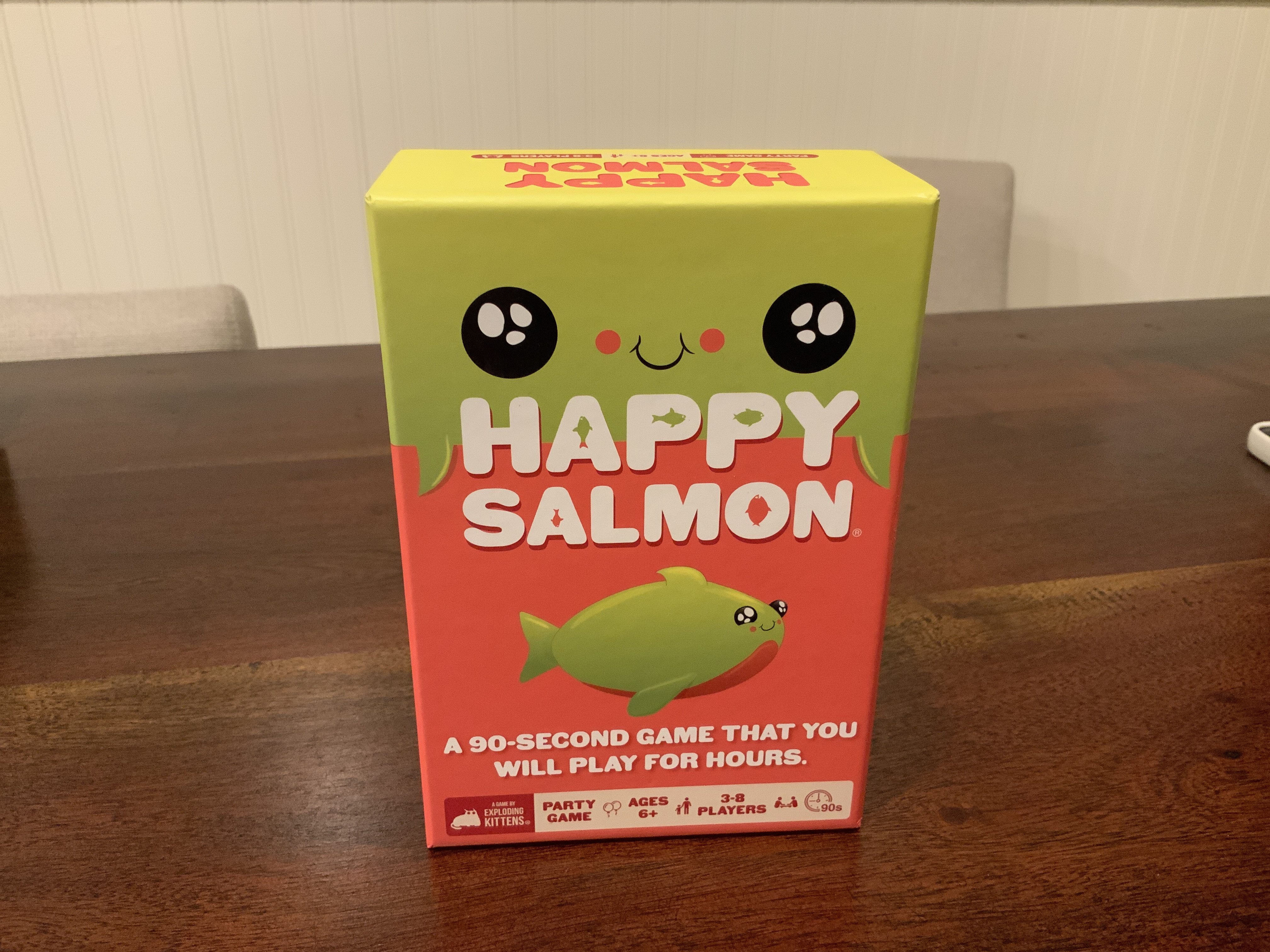 Happy Salmon Card Game by Exploding Kittens