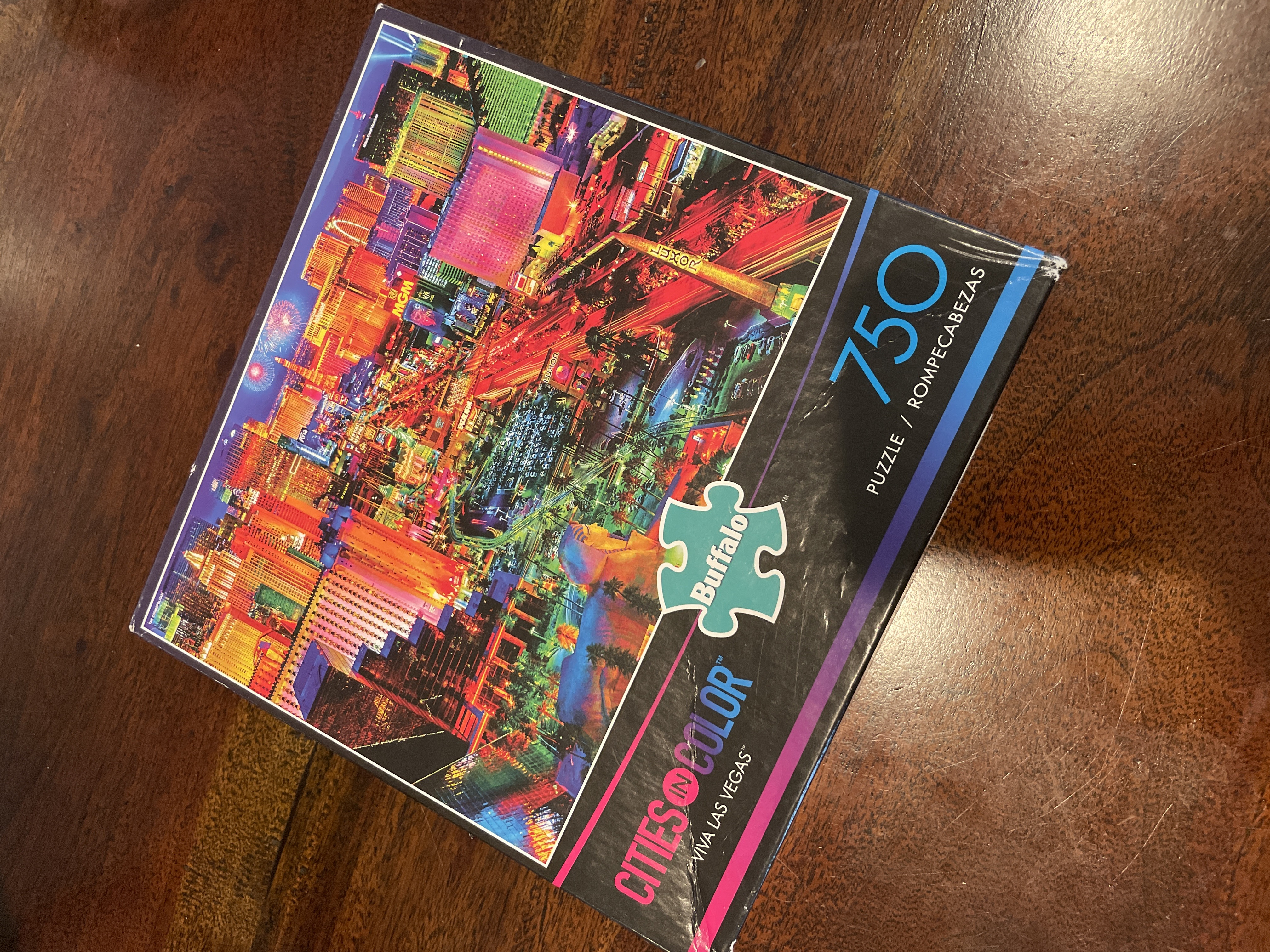 Buffalo Games Cities in Color: Viva Las Vegas 750-Piece Jigsaw Puzzle